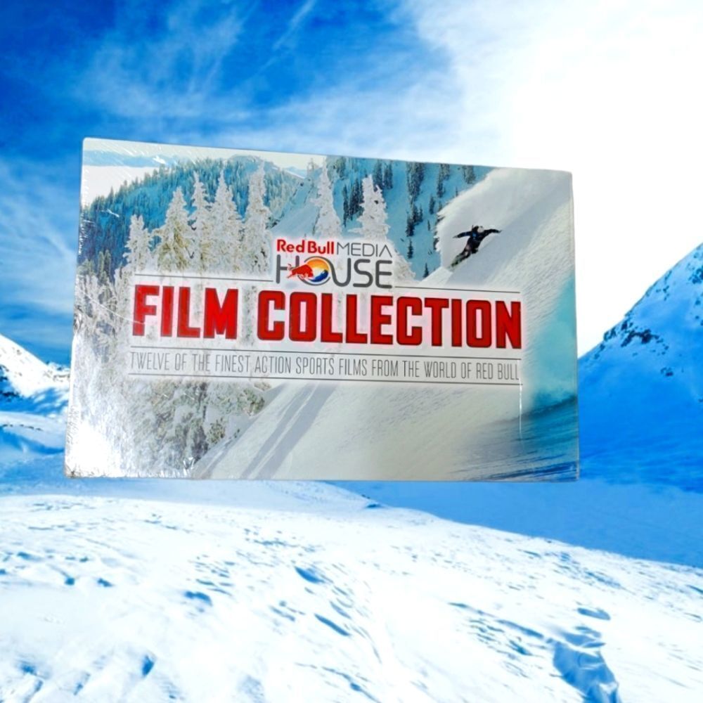 Red Bull Film Collection 12  Action Sports DVDs Plus 8 gb Memory Drive
